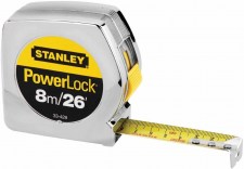 Stanley Powerlock Rule 8.0M/26Ft 0 33 428