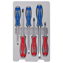 6 PC. Go Thru Screwdriver Set 30206MR