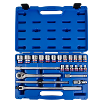 24 PC. 1/2" DR. 6PT Socket Wrench Set 4526MR15 