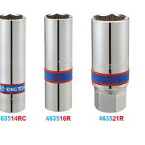 1/2" DR. 6PT Rubber Spark Plug Socket 463516R