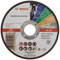 Bosch_Rapido Multi Construction straight cutting disc 115Mm